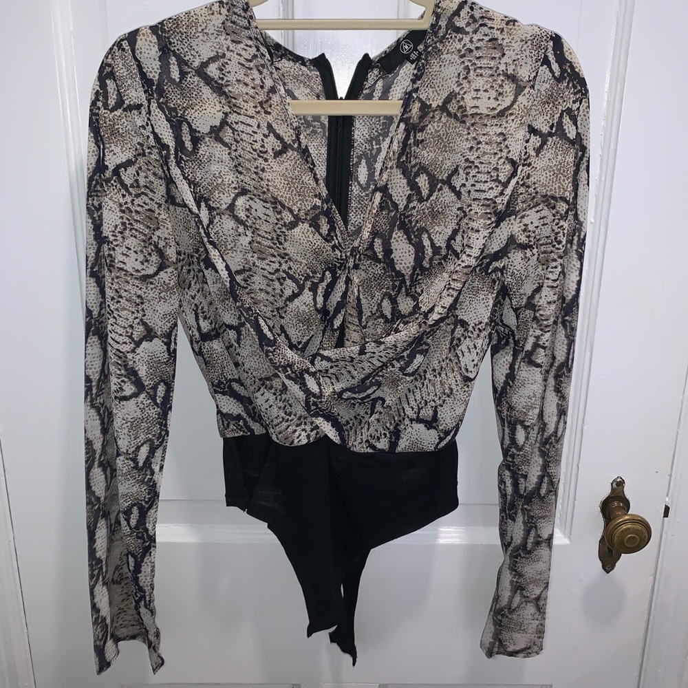 Snakeskin Bodysuit